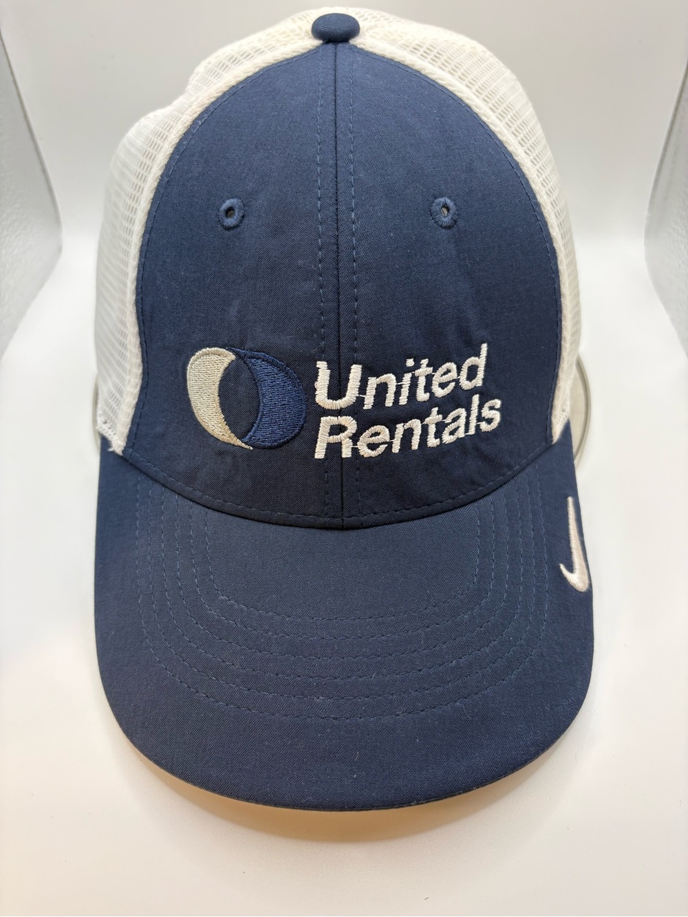 Nike United Rentals Trucker Hat L/XL Mesh Snapback Dri-FIT